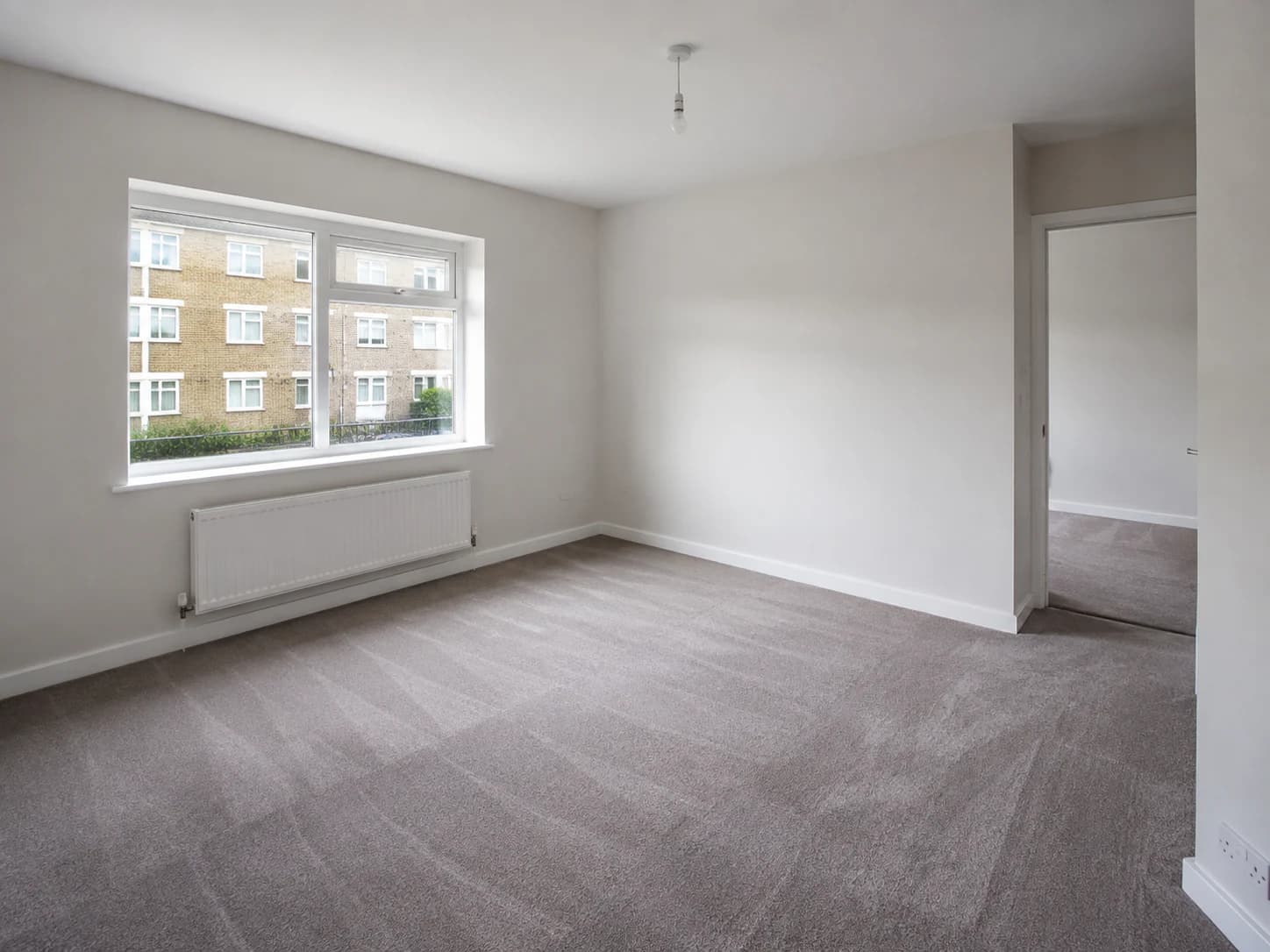 Empty property after an end of tenancy clean